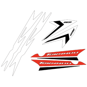 Sticker XR 250 Tornado 2018 en adelante